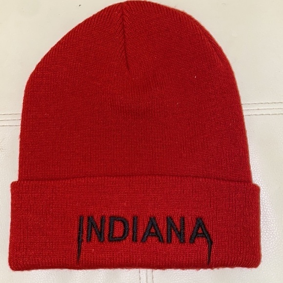 Indiana University Hoosiers tee shirt/beanie bundle - Picture 2 of 7